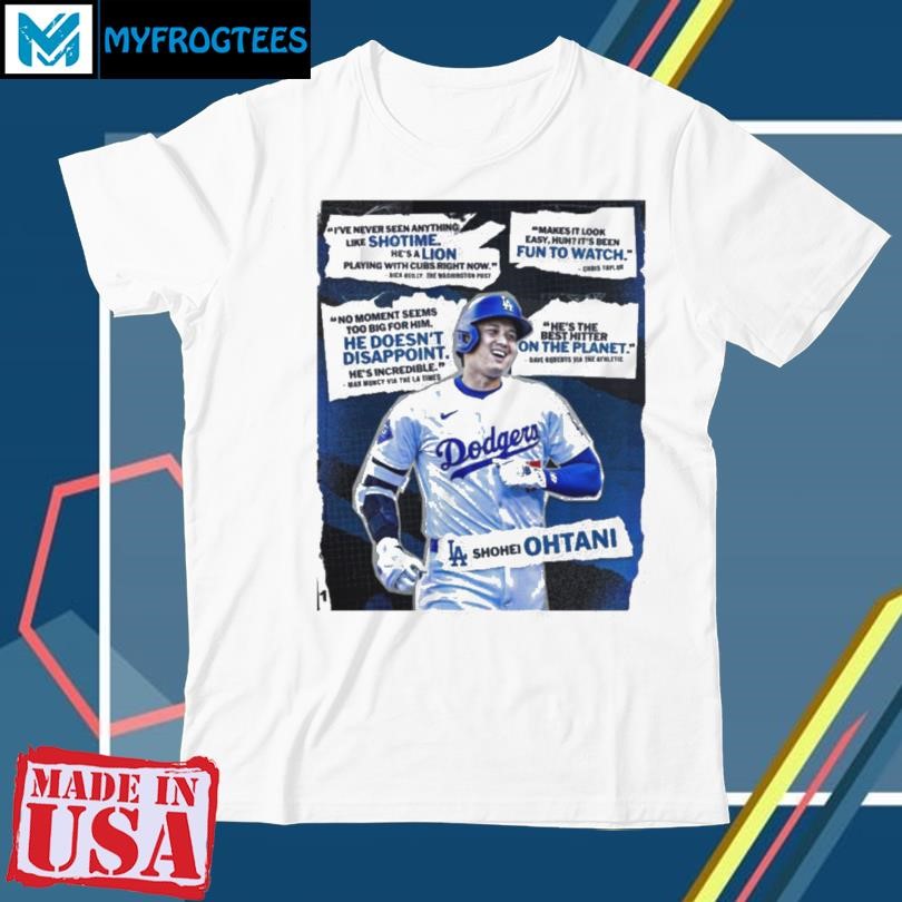 Original The Postseason Shotime – Shohei Ohtani Los Angeles Dodgers Series Premiere 2024 t shirt