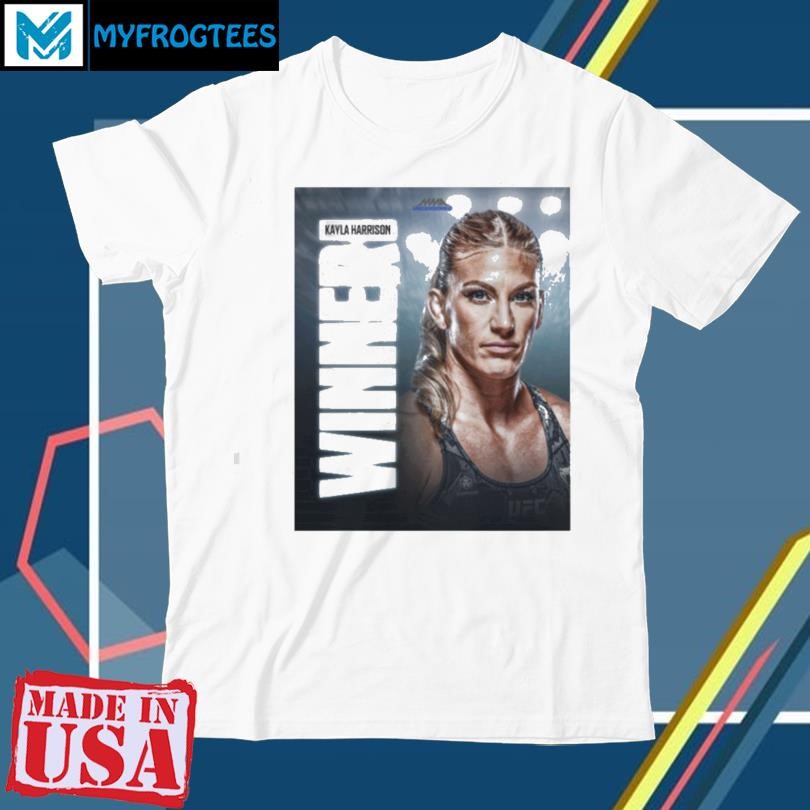 Original UFC 307 Kayla Harrison Winner MMA Uncensored Oct 2024 Poster t shirt