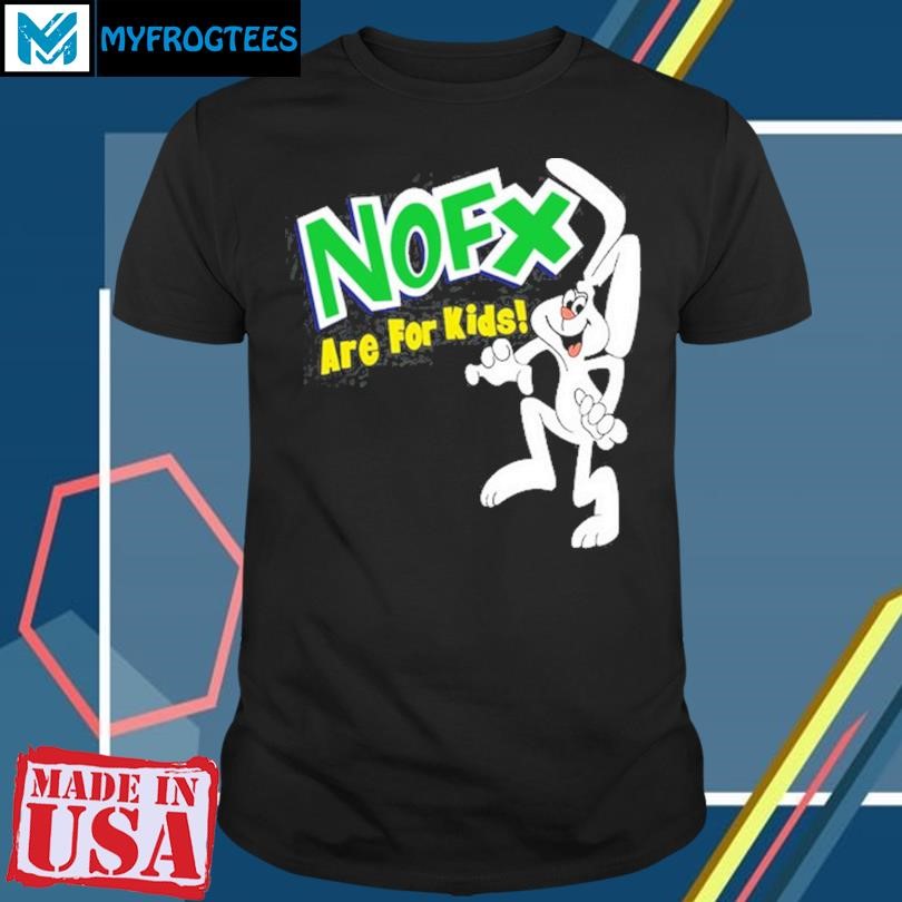 Original Vintage 90s NOFX Are for Kids Trix Rabbit Punk Band T-Shirt