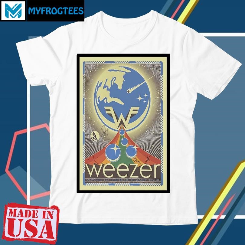 Original Weezer Concert Moda Center, Portland, OR Oct 06, 2024 Poster shirt