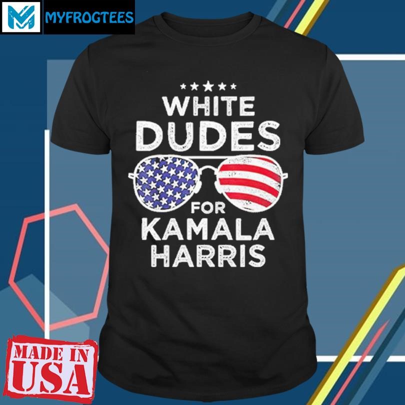 Original White Dudes For Kamala Harris Shirt