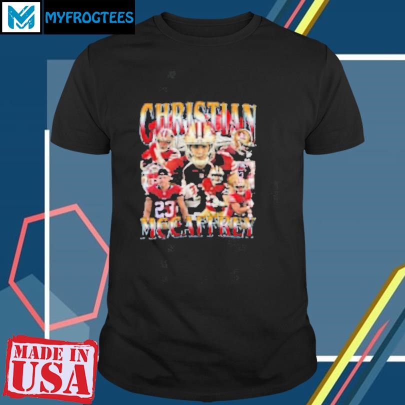 Christian McCaffrey Bootleg Collage Crewneck shirt