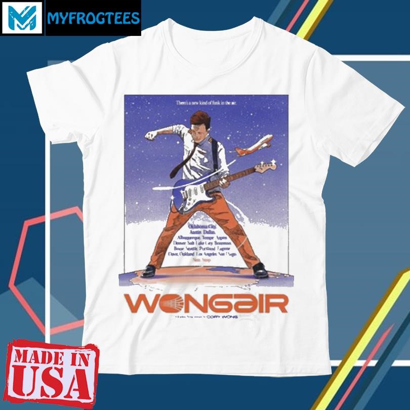 Cory Wong There’s A New Kind Of Funk In The Air Guitar T shirts