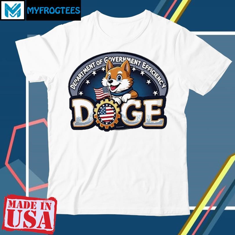 DOGE Crypto Meme Department Of Government Efficiency Shirt