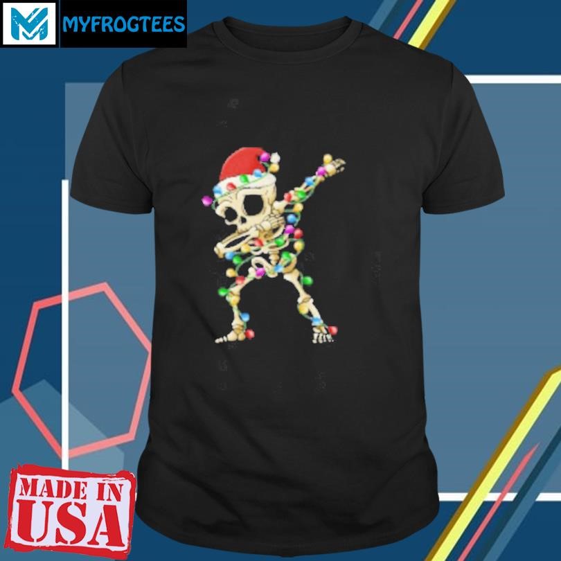 Dabbing Skeleton Christmas Crewneck 2024 shirt