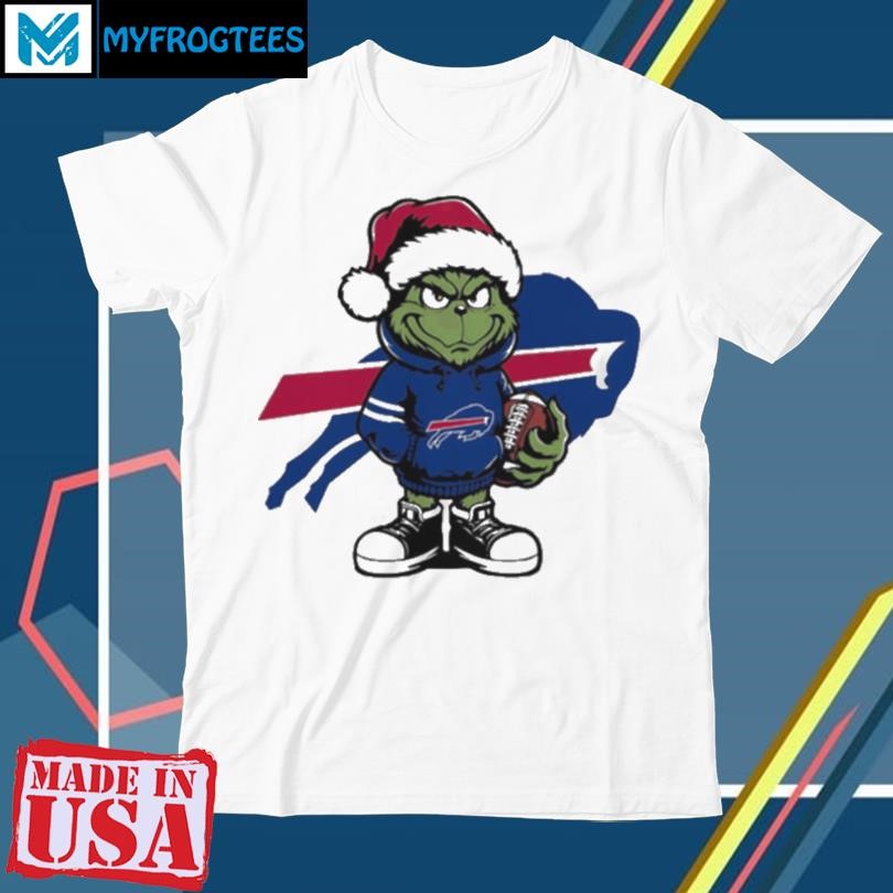 Grinch hug ball Buffalo Bills Christmas 2024 shirt