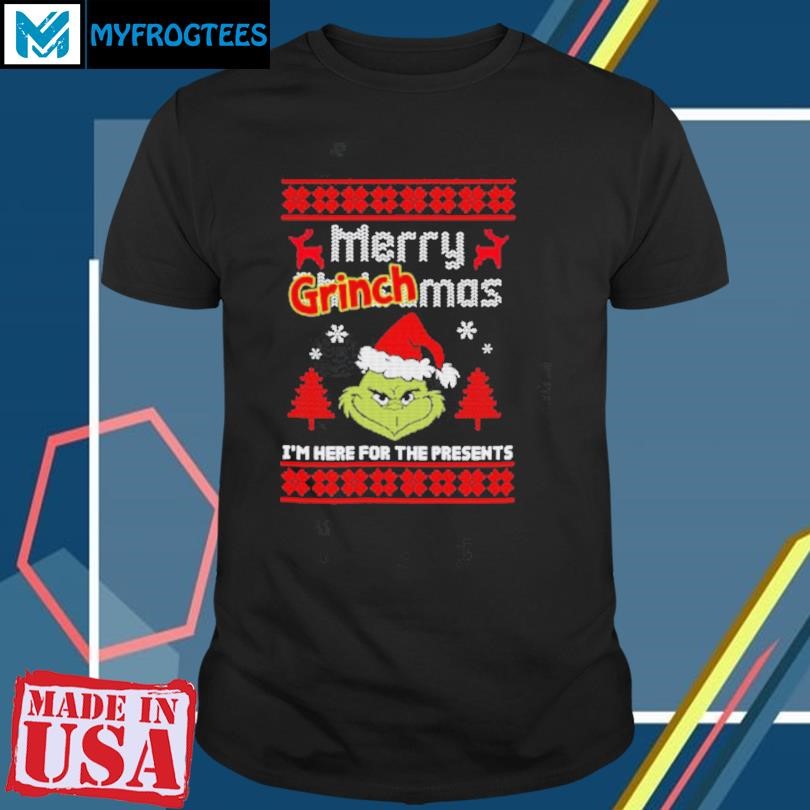 Grinchs Merry Grinchmas Greetings Crewneck shirt