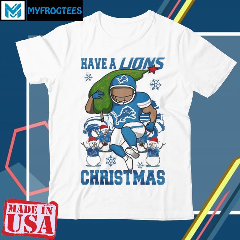 Have a lions christmas shirt