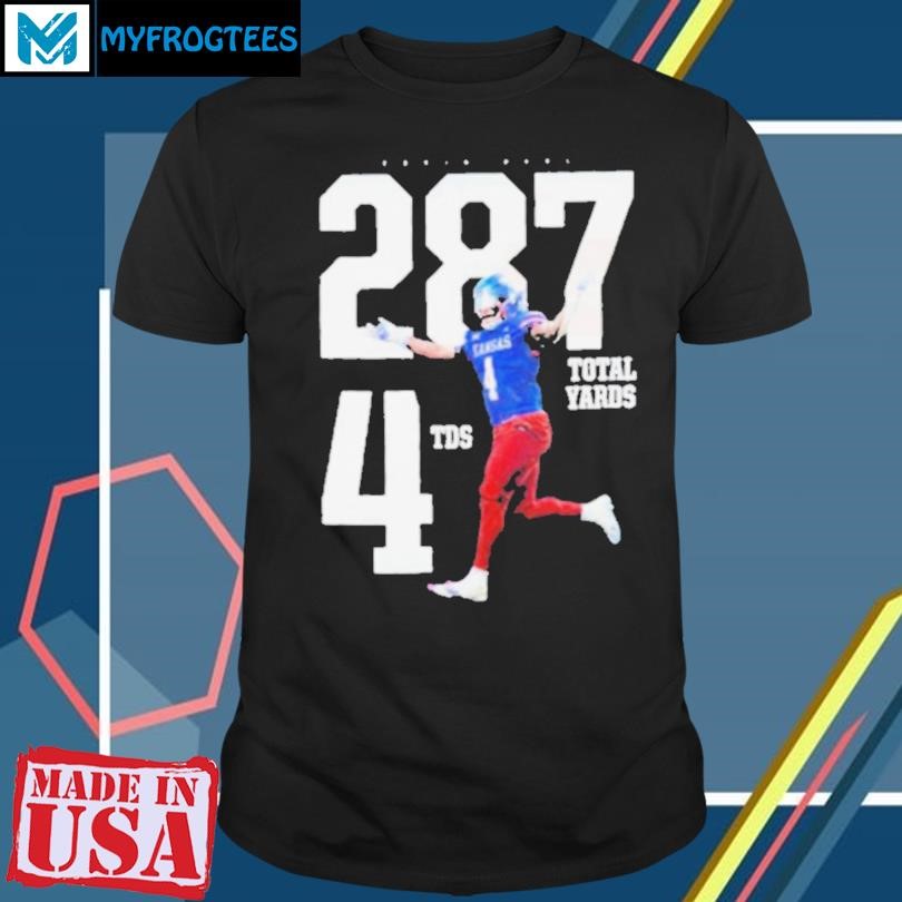 Kansas Devin Neal 287 Total Yards 4 Tds Shirt