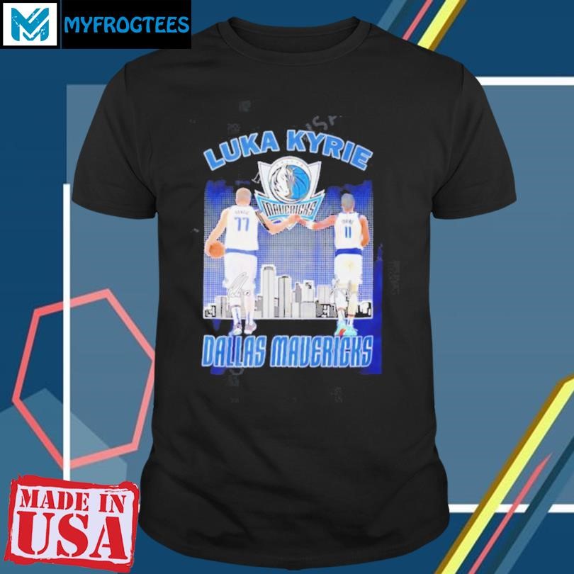 Kyrie Irving And Luka Doncic Dallas Mavericks NBA shirt