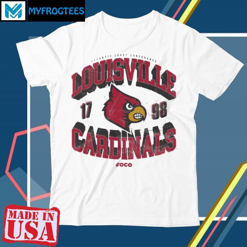 Louisville Cardinals Court Arched Wordmark T Shirt