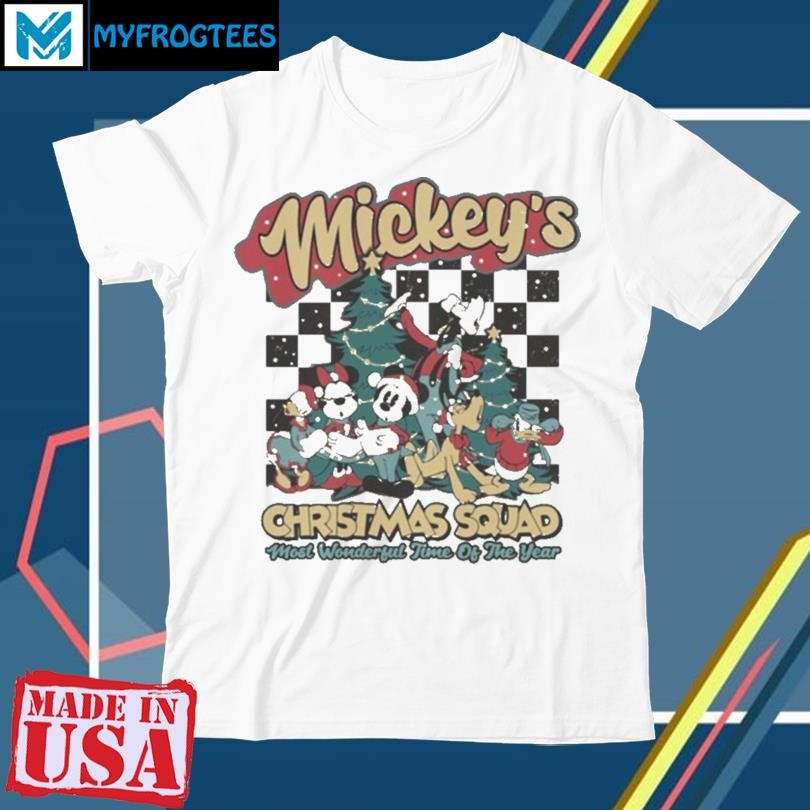 Mickey’s Christmas Squad 2024 Shirt