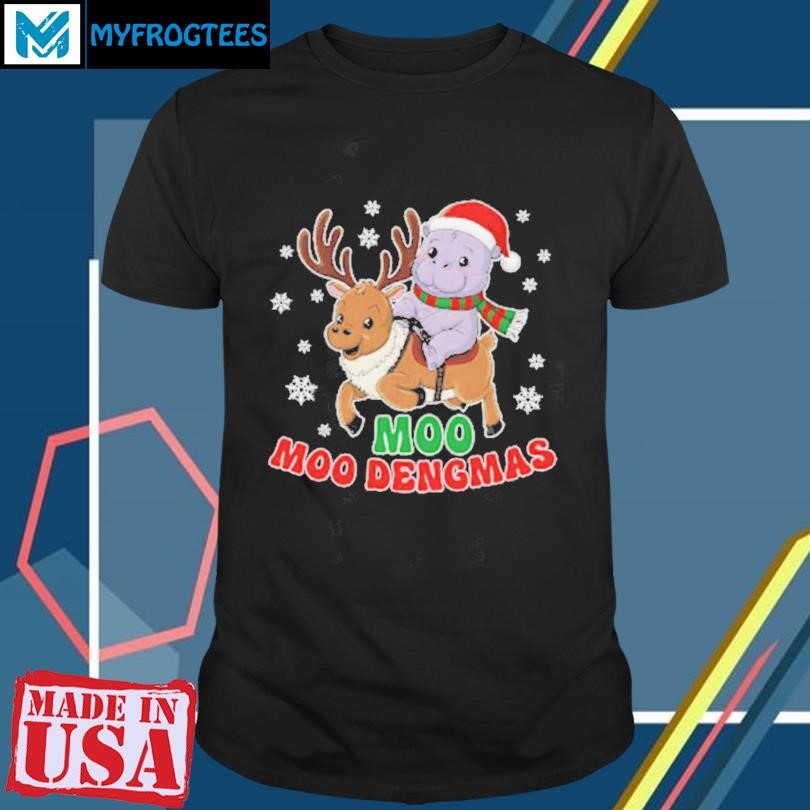 Moo Moo Dengmas Funny Christmas Crewneck shirt