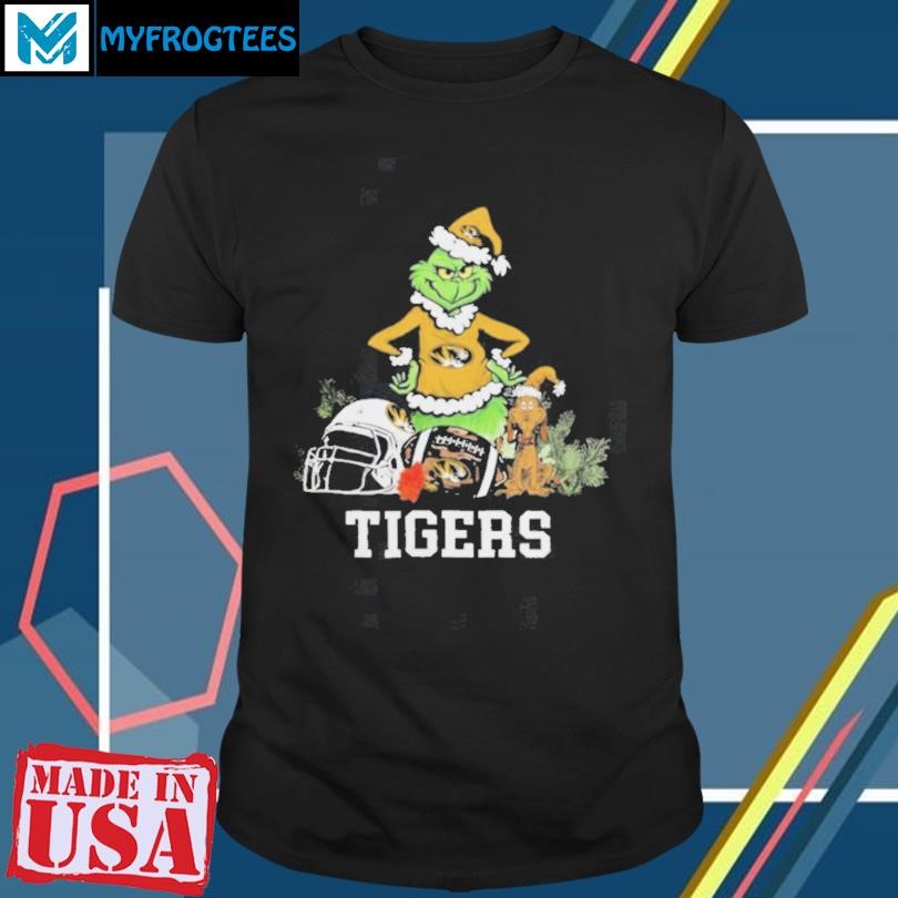 NCAA Grinch The Grinch And Missouri Tigers Christmas T Shirt