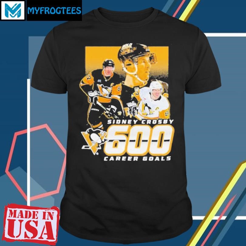 Sidney Crosby Pittsburgh Penguins 600 Career Goals T Shirt