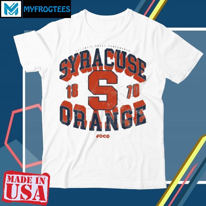 Syracuse Orange Court Arched Wordmark T Shirt