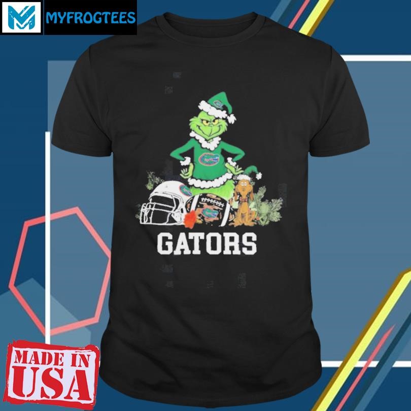 The Grinch And Florida Gators Christmas T Shirt