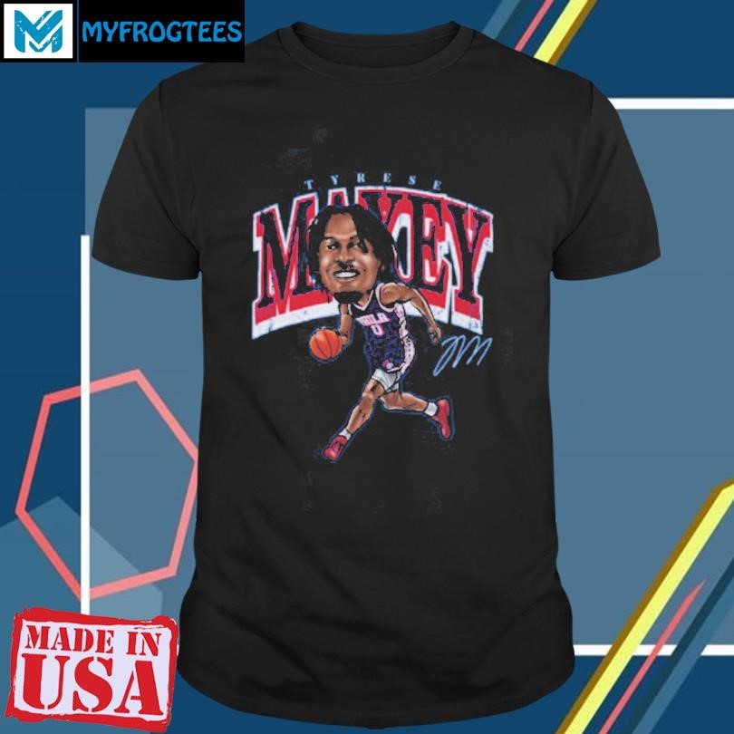 Tyrese Maxey Philadelphia Cartoon 2024 T Shirt