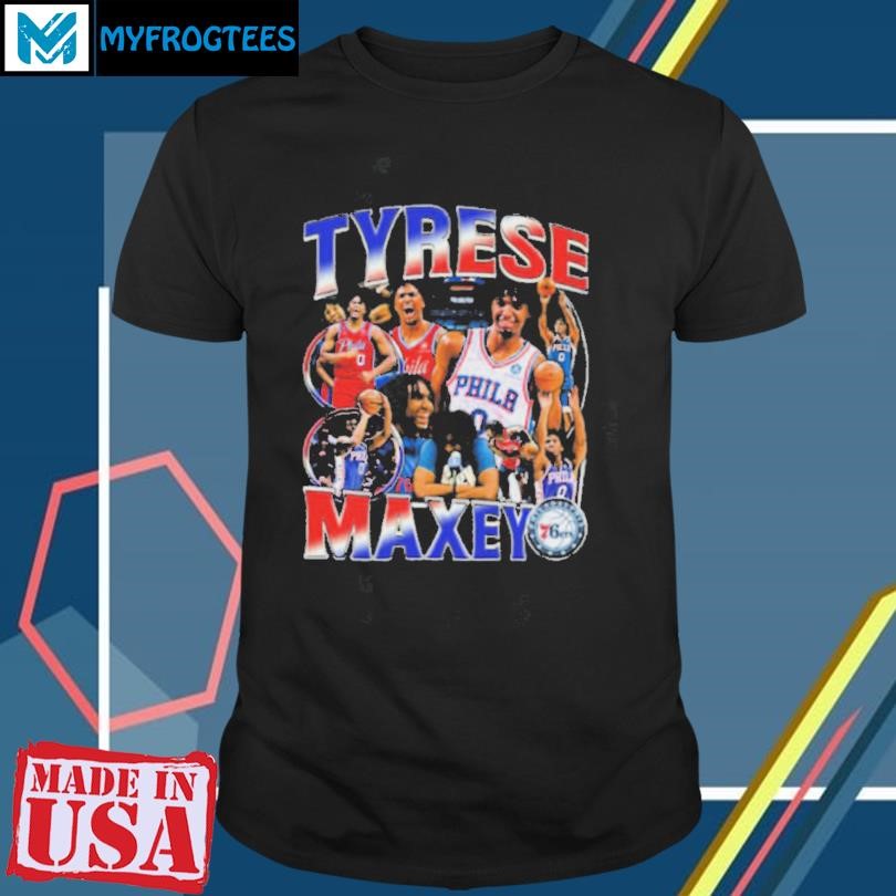 Tyrese Maxey Vintage Bootleg 2024 T Shirt