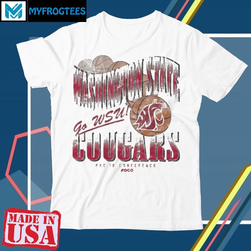 Washington State Cougars Baller Bounce T Shirt