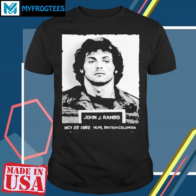 Boloudon John Rambo Mugshot Shirt