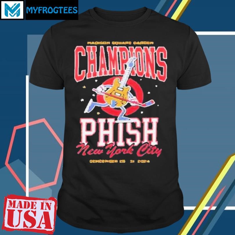 Madison Square Garden in New York City, NY Tour Phish Dec 28-31 2024 Shirt