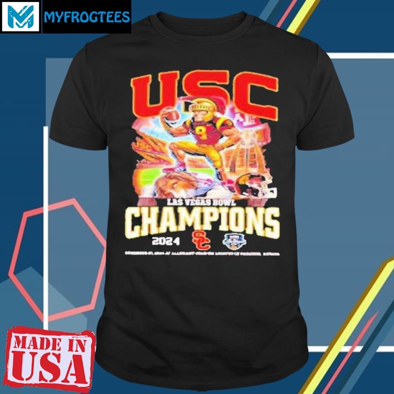 USC Trojans Las Vegas Bowl Champions Shirt