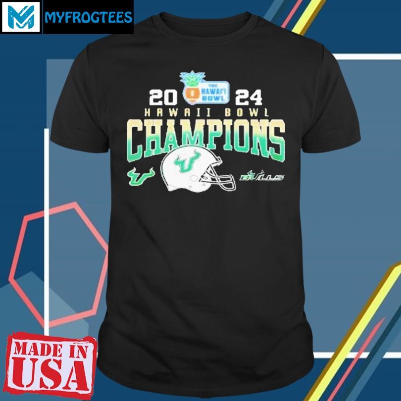 Usf Bulls Bowl Hawaii Champion 2024 Shirt