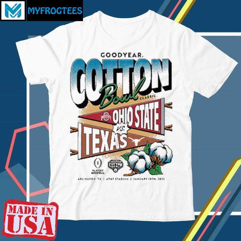 College Football Playoff 2025 Goodyear® Cotton Bowl Classic Head-To-Head T-Shirt