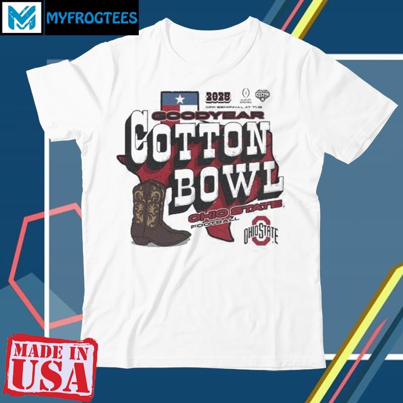 College Football Playoff 2025 Ohio State Goodyear Cotton Bowl shirt