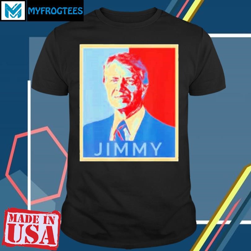 Jimmy Carter USA Former President Portrait Pop Art Shirt