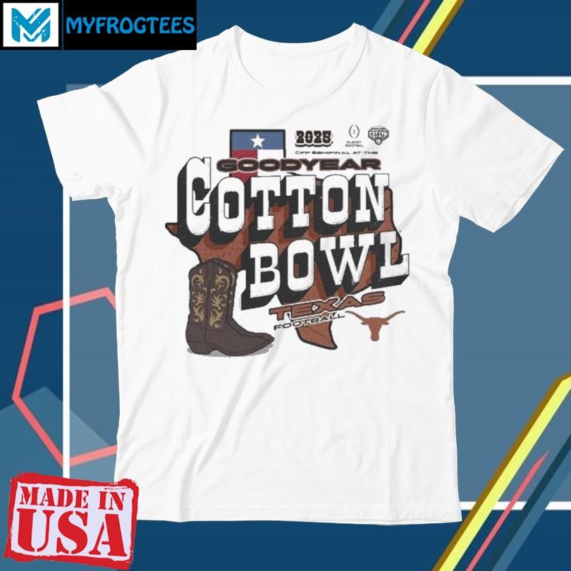 Texas Longhorns College Football Semifinal 2025 Goodyear Cotton Bowl shirt