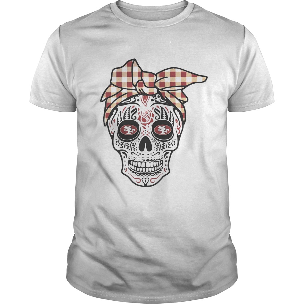49ers sugar skull shirt