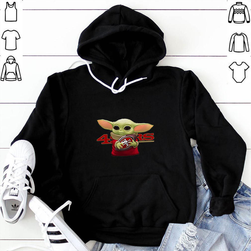 Star Wars Baby Yoda hug San Francisco 49ers shirt, hoodie, sweater