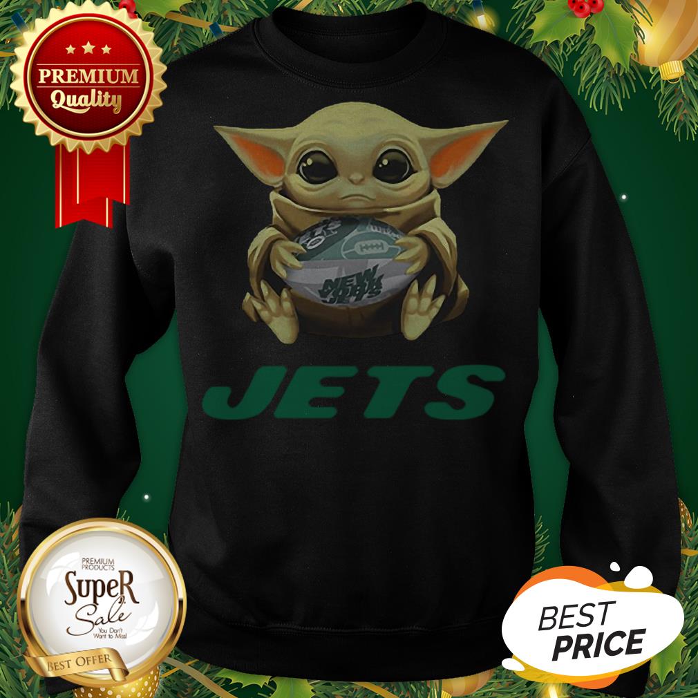 Baby Yoda hug new york jets star wars mandalorian shirt, hoodie, sweater,  long sleeve and tank top