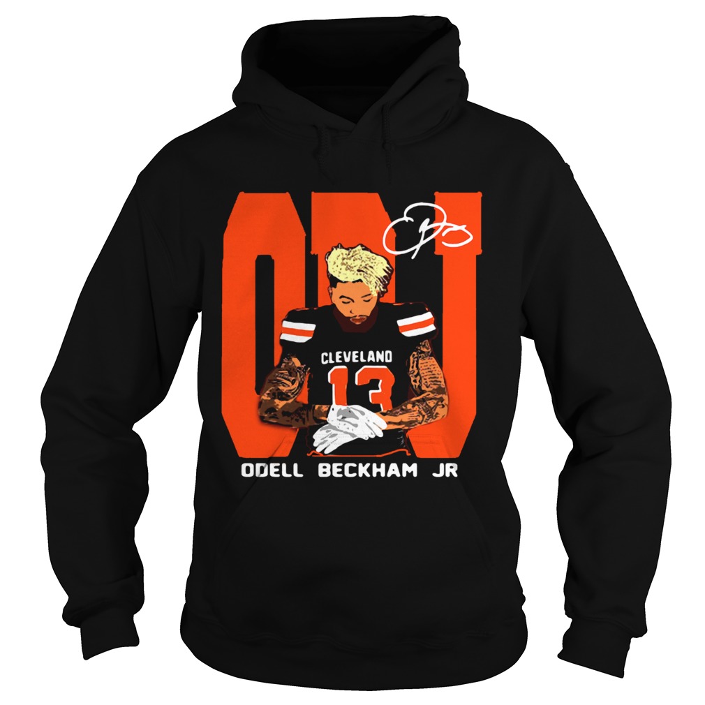 odell beckham jr browns hoodie