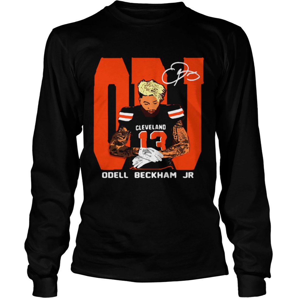 Odell Beckham Jr Signature Cleveland Browns Shirt - High-Quality