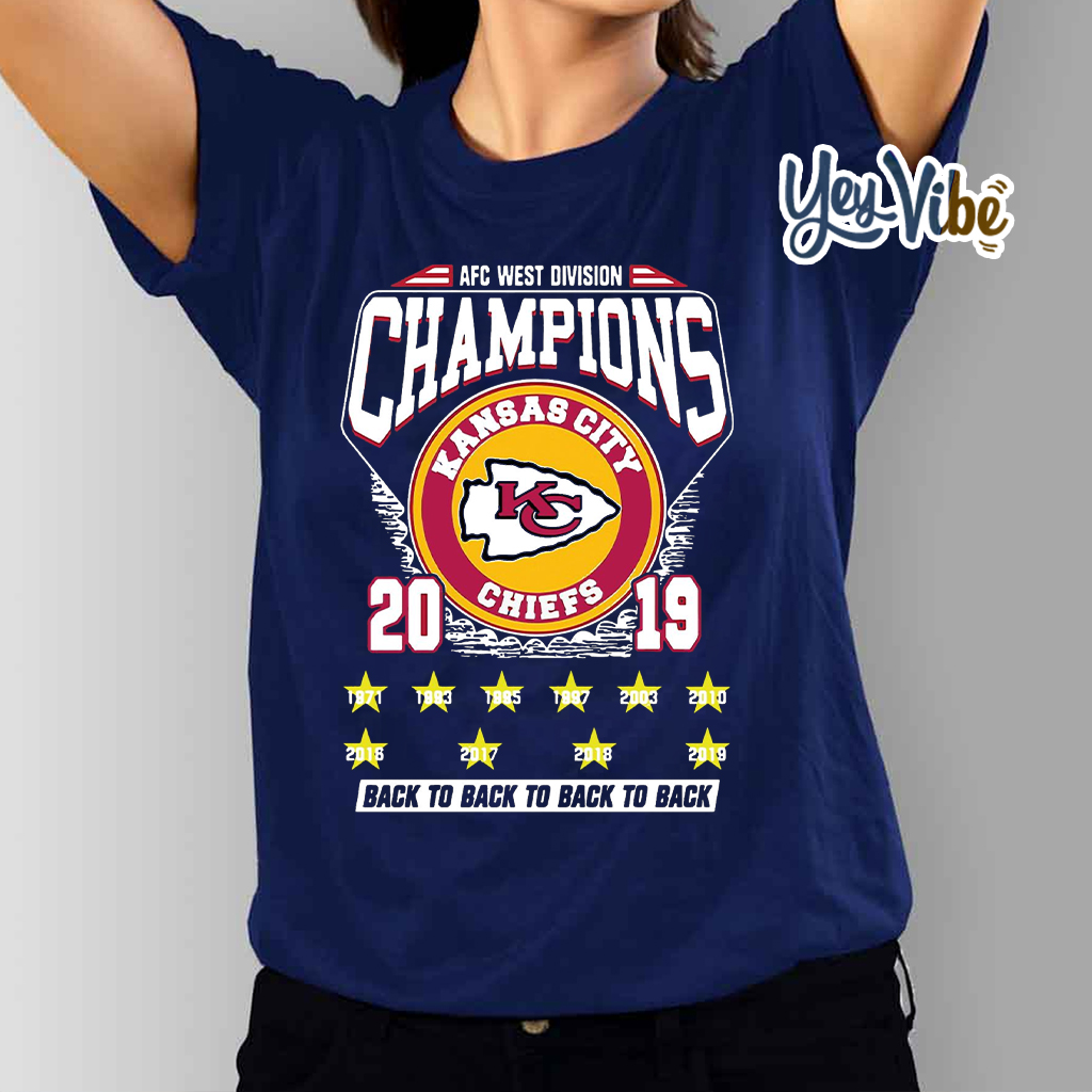 Kansas City Chiefs AFC West Division Champions 2019 shirt, hoodie