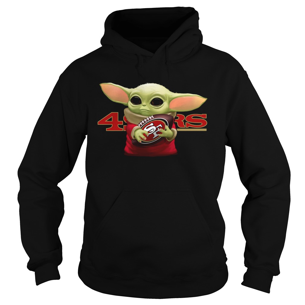 Baby Yoda hug San Francisco 49ers shirt, hoodie, sweater