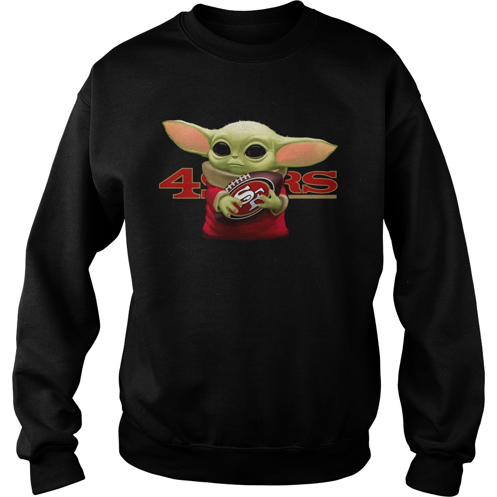 Baby Yoda Nfl 49ers Star Wars Shirt, hoodie, sweater, long sleeve