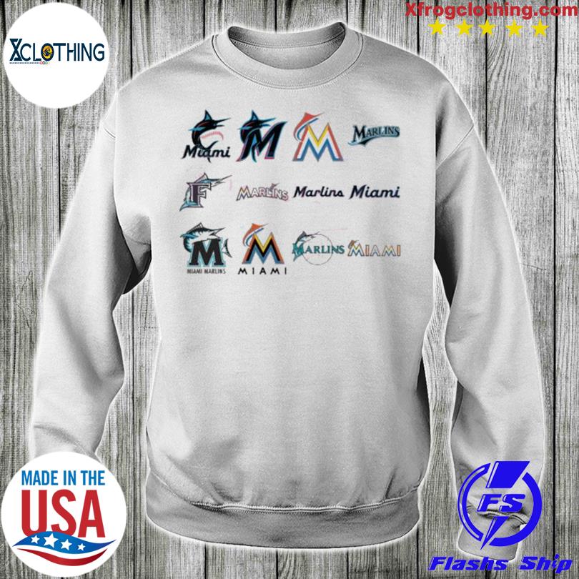 12 Layered Miami Marlins Bundle shirt, hoodie, sweater, long sleeve and  tank top