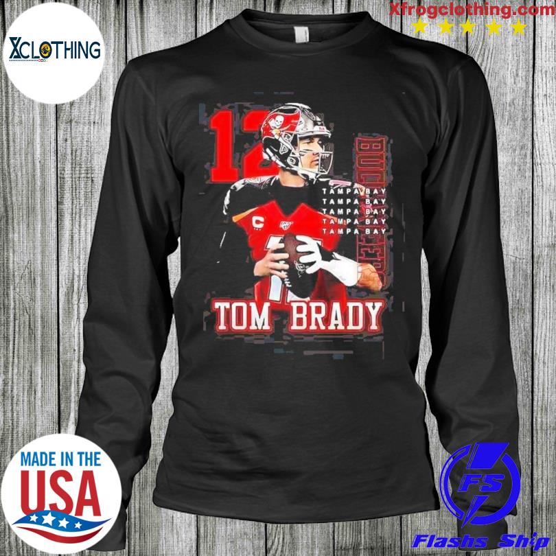 12 Tom Brady Tampa Bay Buccaneers T-Shirt, hoodie, sweatshirt and