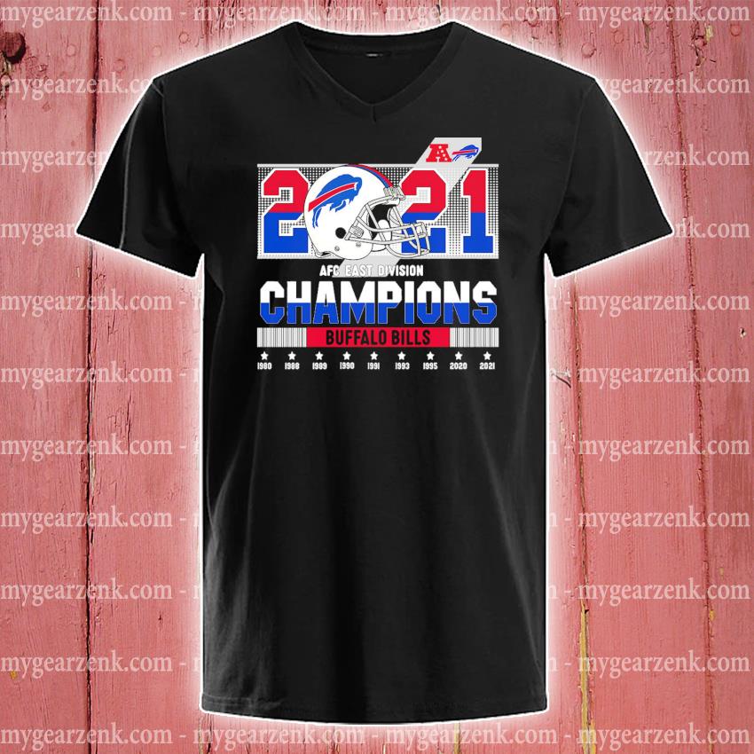 Buffalo Bills AFC East Division Champions 2021 tshirt |