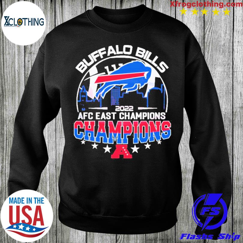 2022 Afc East Champions Buffalo Bills Skyline shirt, hoodie, sweater, long  sleeve and tank top