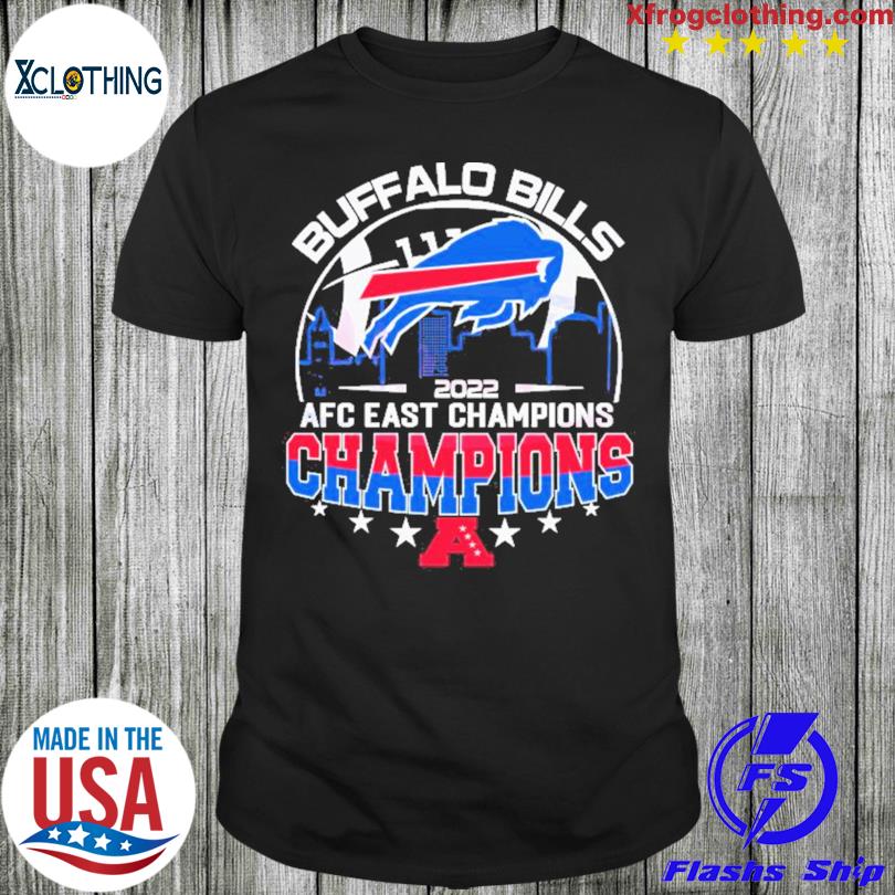 2022 Afc East Champions Buffalo Bills Skyline shirt, hoodie, sweater, long  sleeve and tank top