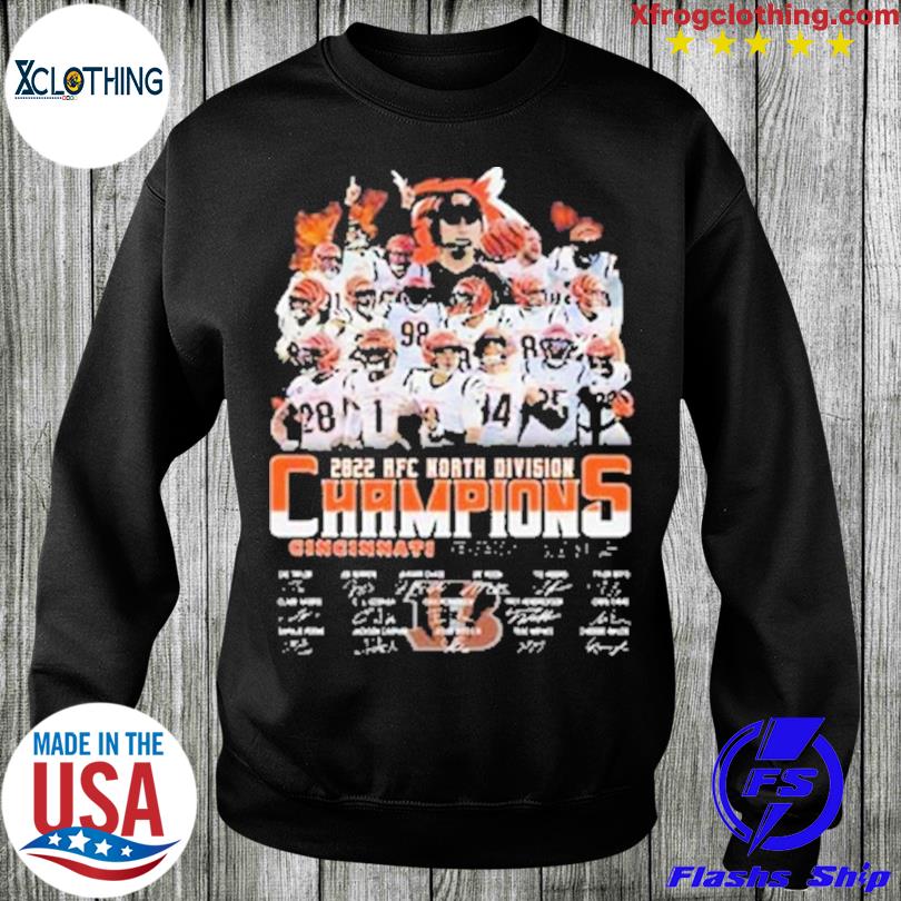 Cincinnati Bengals AFC North Division Champions Signature Shirt