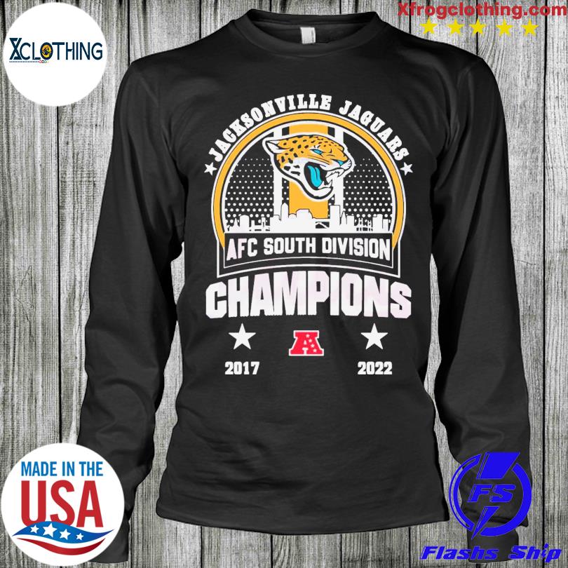 The Jacksonville Jaguars AFC South Division Champions 2022 T-Shirt - REVER  LAVIE