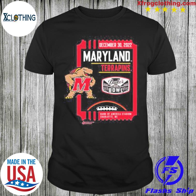 2022 duke's mayo bowl Maryland terrapins shirt