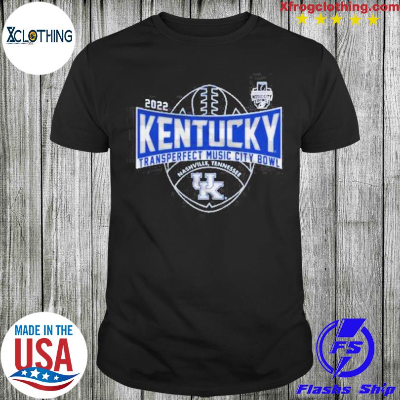2022 Kentucky Football Transperfect Music City Bowl T-Shirt