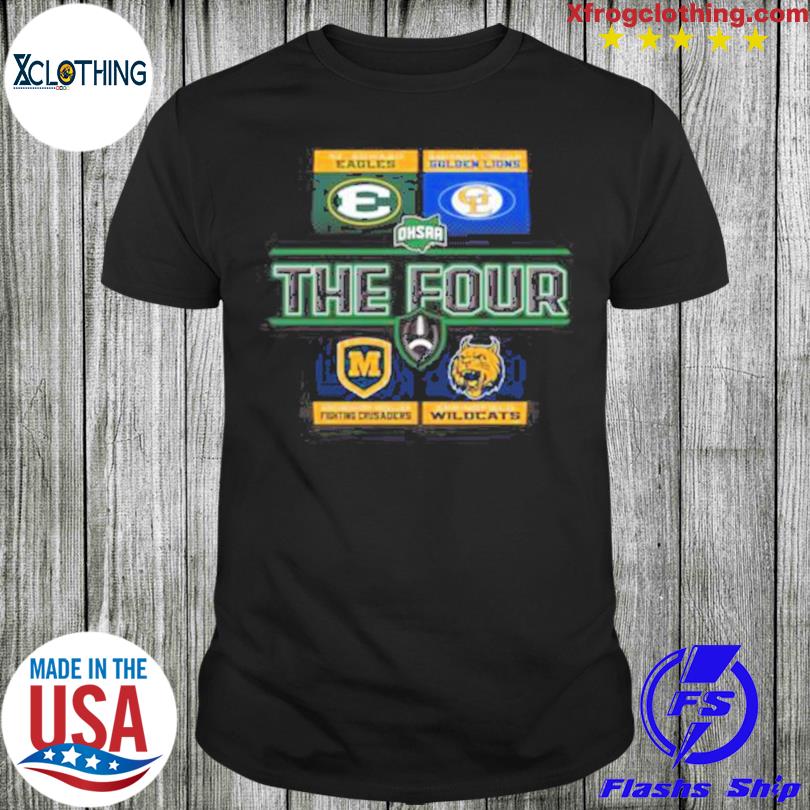 2022 ohsaa Football Division I state semifinals the four shirt